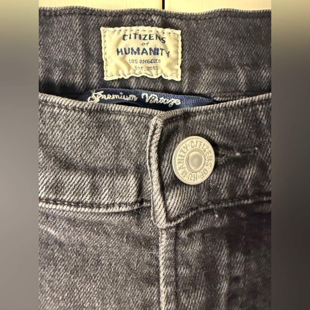 Citizens of Humanity Jeans Women's Size 28 Black Georgia High Rise Bootcut - Picture 8 of 11